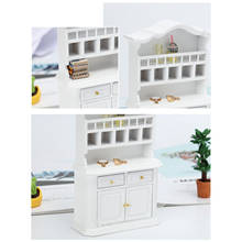 Casa de muñecas a escala 1:12, Mini gabinete de madera, modelo, suministros para muñecas, adornos 2024 - compra barato