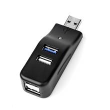 Concentrador de Cable de datos para ordenador portátil, Mini portátil, 4 puertos USD 2,0, UBB3.0, USB 2024 - compra barato