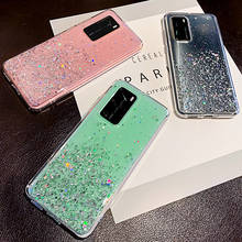 Capa macia com glitter para smartphone, compatível com samsung galaxy m31, a01, a21, a21s, a31, a41, a51, a71, a10, a10s, a20s, a30s, a30, a20, a40, a50, s20 plus 2024 - compre barato