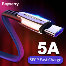5A USB Type C Cable Fast Charging USB C Data Cord Phone Charger For Samsung S21 S20 S9 S10 for Huawei P30 Xiaomi LG Type-C Cable 2024 - buy cheap