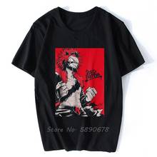 Camiseta de moda para hombre, camisa de Kirishima Eijirou de algodón con cuello redondo, camisetas divertidas, Tops Harajuku 2019 2024 - compra barato