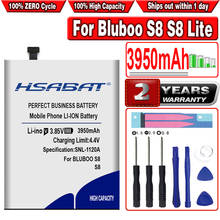 Bateria de hsabat 3950 mah para bluboo s8 s8 lite 2024 - compre barato