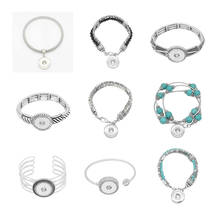 New Fashion 20mm 18mm Snap Button Bracelet  DIY Jewelry  5pcs/lot   KD3022 2024 - buy cheap