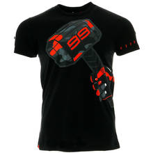 Nuevo Jorge Lorenzo 99 Moto casco GP camiseta de deportes de verano de los hombres T camisa 2024 - compra barato