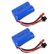 Batería lipo de 6,4 V para wltoys A303, A313, A323, A333, 1/12, accesorios de repuesto para coches de control remoto, 6,4 v, 1000mah, 2 unids/lote 2024 - compra barato