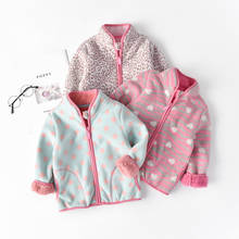2021 Girls Jackets fleece Kids Boys Coat Warm Spring Autumn Children Outerwear&Coats Casual Baby Girls Clothes 2-10year 2024 - buy cheap