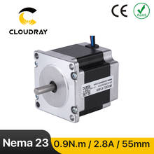 Nema23-motor de passo, motor de passo de 57mm, 2 fases, 90ncm, a, cabo de 4 chumbo, impressora 3d, máquina fresadora de gravação cnc 2024 - compre barato