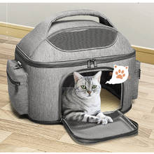 Outdoor Pets Handbag Portable Dog Cat Carrier Bag Puppy Travel Foldable Shoulder Bag Mesh Backpack 2024 - buy cheap