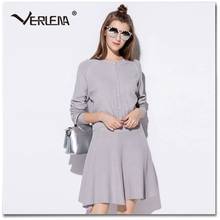 Verlena Two Pieces Set Women Raglan Long Sleeve Sweater Spring Knitted Mini Skater Skirt Button Open Black Casual Cardigan 2021 2024 - buy cheap