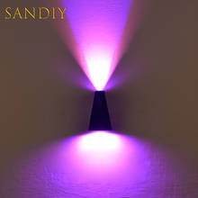 Sandiy-lâmpada de parede externa à prova d'água, iluminação trapezoidal para cima e baixo, parede de corredor, varanda, quintal, casa de campo 2024 - compre barato