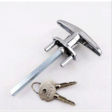 Garage Door Opener T Lock Handle with 2/4 keys Secure For Caravans & Trailers 2024 - buy cheap