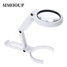 LED Folding Light Magnifier for Book Newspaper Reading Portable 5X 11X Magnifying Glass Handheld Foldable Loupe Magnifying 2024 - buy cheap