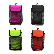 MagiDeal Scuba Diving Reel Bolt Snap & SMB Safety Marker Buoy Mesh Gear Bag Equipment Holder Carry Pouch Diving Accessories 2024 - buy cheap