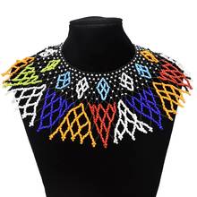 Fashion Hot Selling Multilayer Resin Necklace Ladies Jewelry Clothes Accessories African Tribe Jewelry Wedding Banquet Gift 2024 - buy cheap