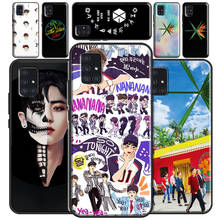 EXO KPOP-funda con logotipo de Corea para Samsung, carcasa con logotipo de guerra para Samsung A32, A12, A42, A52, A72, A02, A10, A20 S, A40, A50, A70, A21S, A20e, A31, A41, A51, A71 2024 - compra barato