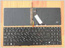 Болгарская Клавиатура для ноутбука Acer Aspire V7-581, V7-581G, V7-581P, V7-581PG, V7-582P, V7-582PG, EK-571G, подсветка BG 2024 - купить недорого