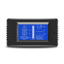0-200v 300a voltímetro amperímetro digital bateria tester built-in shunt capacidade resistência eletricidade medidor de tensão monitor 2024 - compre barato