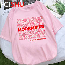 Payton Moormeier Merch Funny T Shirt Homens Moormeier Repetir Gráfico T-shirt Hip Hop Streetwear Tshirt Unisex Top Fashion Tees Masculino 2024 - compre barato