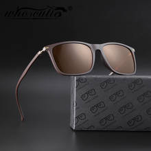 WHO-gafas de sol CUTIE TR90 para hombre, lentes polarizadas UV400, diseño de marca, rectangulares, para conducir, S023, 2019 2024 - compra barato