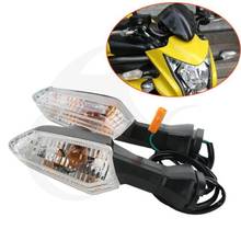 Motorcycle Turn Signal Light Amber Clear Lens For Kawasaki ER-6N ER6N 2012-2014 2013 2024 - buy cheap