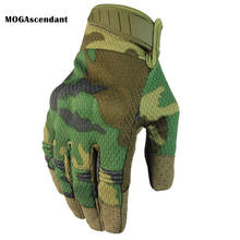 Touch Screen Camouflage Tactical Gloves Men's Hard Knuckle Army Military Shooting Gloves Breathable Full Bicycle Combat Mittens 2024 - buy cheap