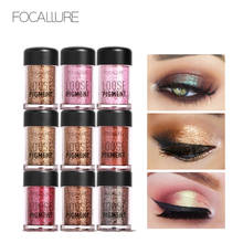 Focallure 18 Colors Glitter Metallic Powder Eye Shadow Pigments Easy to Wear Shimmer Eye Shadow Powder 2024 - buy cheap