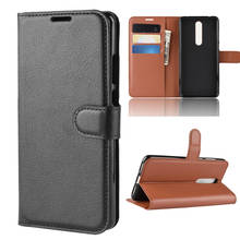 Wallet Cover Card Holder Phone Cases for Nokia 3 3.2 Pu Leather Case Protective Shell for Nokia 3.1 Plus 2024 - buy cheap