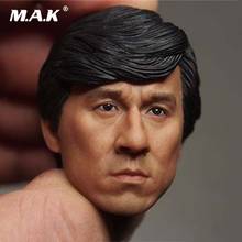 Коллекционная резная модель Джеки Чан из ПВХ в масштабе 1/6, для мужской фигуры 12 дюймов, Кукольное тело 2024 - купить недорого