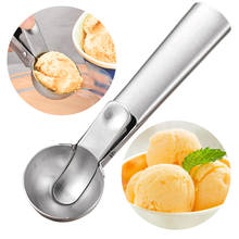 Ice Cream Scoop Stainless Steel Watermelon Baller Fruit Dessert Spoon Ice Cube Cream Ball Shape Maker Kitchen Tools Accessories 2024 - buy cheap