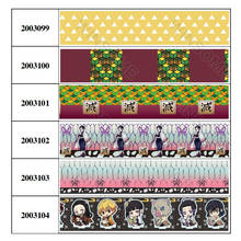 New 50 Yards hot sales Japanese Cartoon Printed Grosgrain,satin Ribbon 2024 - buy cheap