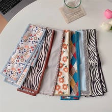 Bandanas con estampado elegante Vintage para mujer, cinta para el pelo, diadema, turbante, accesorios para el cabello 2021 INS 2024 - compra barato