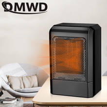 DMWD 110V/220V Electric Heaters Fan Countertop Mini Home Room Handy Fast Power Saving Warmer for Winter Ceramic Heating 600W 2024 - buy cheap