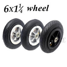 6 Inch Pneumatic Wheel 6x1 1/4 Tire Inner Tube Outer Tyre for Wheelchair Gas Mini Electric Scooter Accessory 2024 - buy cheap
