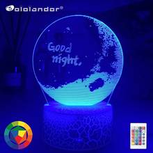 New Good night letters Unique Baby Night Light for Home Decoration Usb Battery Operated Lamp Gift Store Ideas Dropshipping Item 2024 - buy cheap