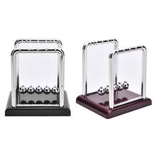 Fun Development Educational Desk Toy Gift Newtons Cradle Steel Balance Ball Physics Science Pendulum 2024 - buy cheap