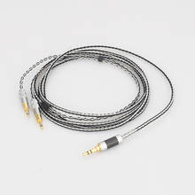 2,5/3,5/4,4 мм сбалансированный 8-ядерный посеребренный кабель для обновления наушников для HD700 HD 700 M1060 M1060c наушников 2024 - купить недорого