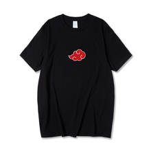 Japanese Anime Cloud print Cotton T Shirt Men Harajuku T-Shirts Streetwear Tee Tops Japanese Brand Clothing Funny Hip Hop 2021 2024 - buy cheap