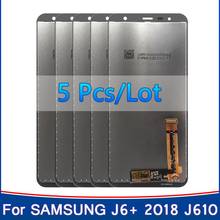 5 шт., ЖК-дисплей для Samsung Galaxy J4 + 100% J4 Plus J415 J415F J415G 2024 - купить недорого