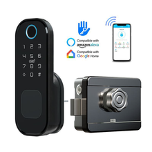 TTlock App Waterproof Fingerprint Lock Bluetooth Smart Home Lock Security Fechadura Digital Door Lock Password IC card unlock 2024 - buy cheap