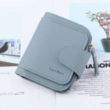 Fashion Women Leather Wallet Clutch Ladies Card Holder Short Zipper Small Wallet  Coin Purse Money Purse  /BY 2024 - buy cheap