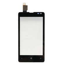 4,0 ''ЖК-дисплей сенсорный экран для Nokia microsoft Lumia 532 435 сенсорный экран панель дигитайзер сенсор запасные части для телефона 2024 - купить недорого