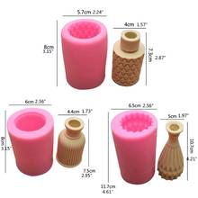 3d flor vaso de silicone molde flor urna pote concreto resina fundição molde ferramentas 2024 - compre barato