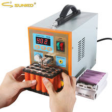 Sunkko 788h ponto soldador 1.5kw multifunções pulso bateria máquina de solda a ponto teste de carregamento usb para 18650 blocos de bateria soldagem 2024 - compre barato
