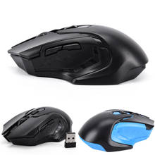 Prático 2.4ghz 3200dpi profissional 6 chaves usb óptico sem fio gamer mouse ratos para computador portátil computador 2024 - compre barato