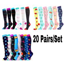 Compression Socks Pack Dropshipping Men Women Socks Funny Outdoor Marathon Graduated Pressure High Stockings For Running Sports  2024 - buy cheap