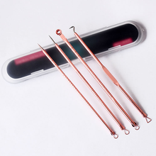 4pcs Rose Gold Black Dots Cleaner Acne Blemish Remover Needles Set Black Spots Pore Cleanser Tool Most Popular Products 2024 - buy cheap