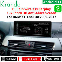 Krando 10.25''Android 11 Qualcomn Car Radio Navigation For BMW X1 F48 2016-2020 EVO NBT Multimedia Player BT Carplay 6GB 128GB 2024 - buy cheap