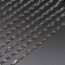 12Pcs/Pack 42cm Gold Choker Chain White K Water Wave Chains With Lobster Clasps For Jewelry Making Findings Supplies Accessories 2024 - buy cheap