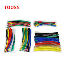 TOOSN 140pcs Electric Cable Tube Kits Heat shrink Tube tubing Wrap Sleeve Assorted 5 Sizes Mixed Color 2024 - buy cheap