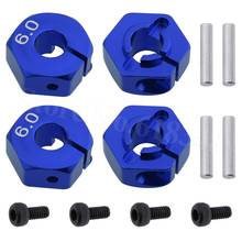 10 Sets /Lot  Aluminum 6.0 Wheel Hex 12mm Drive Hubs With Pins Screws For RC HSP HPI Tamiya Traxxas Crawler Car Buggy Monster 2024 - buy cheap